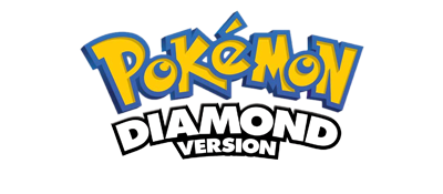 Pokemon Diamond title screen for Nintendo DS